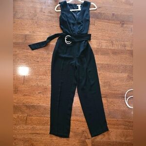 H&M Black Jumpsuit with pockets